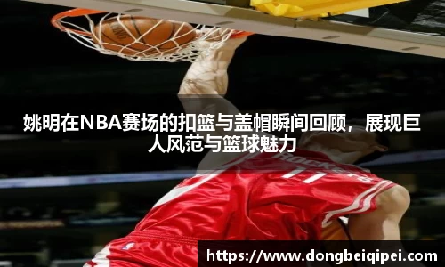 姚明在NBA赛场的扣篮与盖帽瞬间回顾，展现巨人风范与篮球魅力